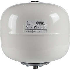 Расширительный бак Stout мембранный, 24 л, для системы горячего водоснабжения