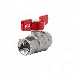 Кран шаровой TECE полнопроходной, 1/2 ВВ, бабочка