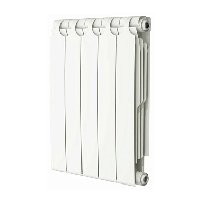 Биметаллический секционный радиатор отопления Теплоприбор БР1-500 / 4 секции