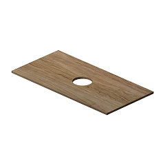 Столешница AM.PM Func под накладную раковину, для тумбы 100 см, цвет дуб крафт