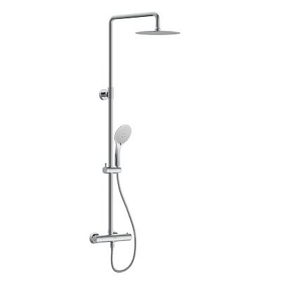 Душевая система Cersanit BRASKO (смеситель термостатический) 3 режима шланг 150 металл