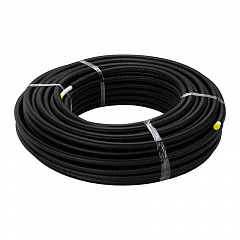 Труба многослойная Viega 16 x 2,0, в гофротрубе, черная, модель 4704