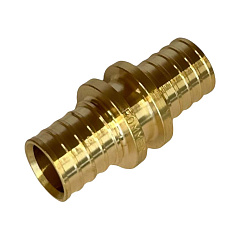 Муфта соединительная Rommer равнопроходная 16, латунь