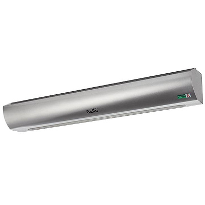 Электрическая тепловая завеса Ballu S2 Silence gate (Metallic) компактная BHC-L10-S06-M (пульт BRC-S)