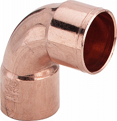 Уголок Viega ВВ 90 градусов под пайку 18 мм, из меди