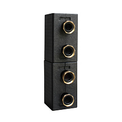 Гребенка Elsen SMARTBOX 3.5 DN 25, 2 контура, в теплоизоляции, Q=3.5 м3/ч
