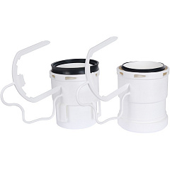 Конденсационный комплект адаптеров Stout для гибкой трубы DN80