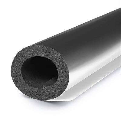 Трубка K-FLEX 13x089-1 ECO black AL CLAD из вспененного каучука с трехслойным покрытием