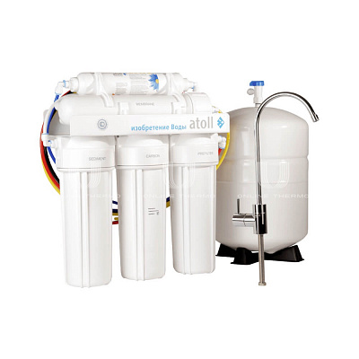 Система обратного осмоса Atoll ATEFDR074 А-550 (Патриот), 5 ступеней, 120 л/сутки