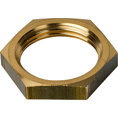 Контргайка Stout SFT-0037, латунная 1/4 дюйма