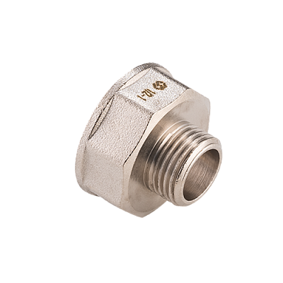 Переходник MVI резьба ВР-НР 1/2ВР х 1/4НР, DN15, латунь