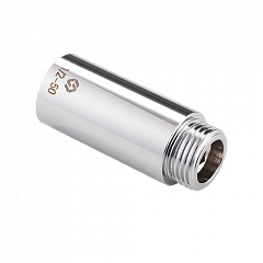 Удлинитель MVI хромированный, резьба ВР-НР 3/4 x 20 mm, DN20, латунь