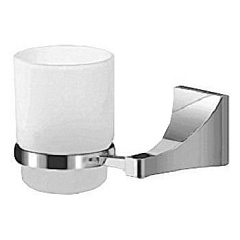 Стакан Aquanet (хром/стекло), серия 6300