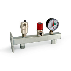 Консоль для подключения расширительного бака UNI-FITT Н 3/4 с группой безопасности котла (255S3230)