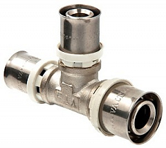 Тройник пресс VALTEC 32х20х32, VTm.231.N.322032