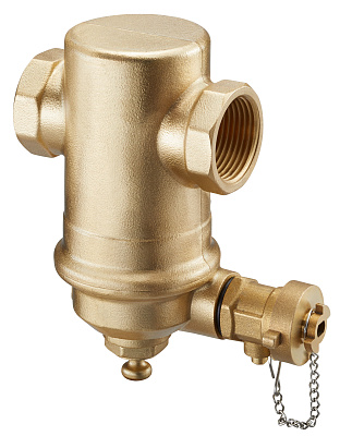 Сепаратор шлама Oventrop PN 16 Ду 25, горизонтальная установка, с магнитной вставкой