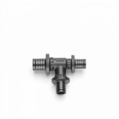 Тройник Rehau с уменьшенным боковым и торцевым проходами 25-20-16 PX