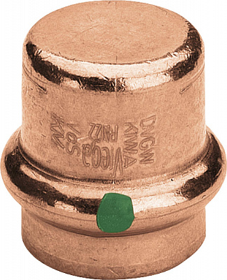 Заглушка медная Viega 42 мм, Profipress, модель 2456