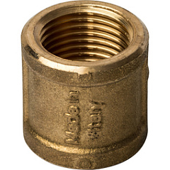 Муфта Stout внутренняя резьба 1, латунь