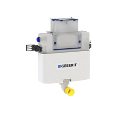 Смывной бачок Geberit скрытого монтажа Omega, 12 см, 6/3 литра, монтажная высота 82 см