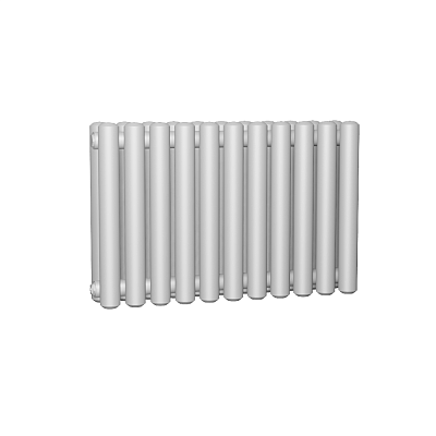 Стальной трубчатый радиатор отопления КЗТО Гармония С40 2, двухтрубный, 300 16 секций