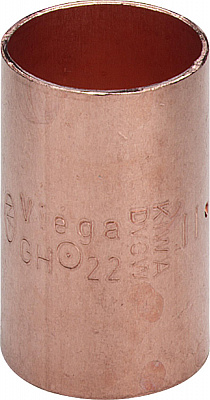 Муфта Viega под пайку 18 мм, из меди