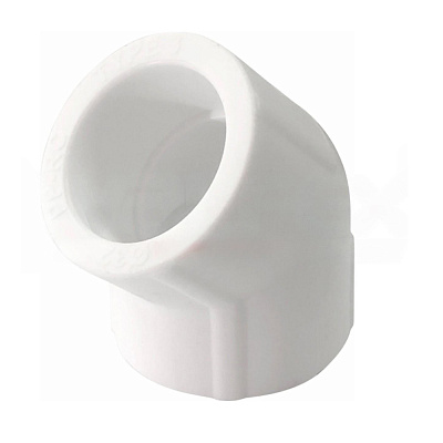 Угол полипропиленовый Valfex PRO 45гр. x 20, белый