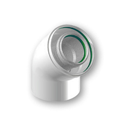 Угол коаксиальный Termica 45 d=60/100мм COU645