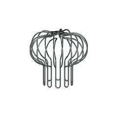 Защитный колпак из нержавеющей стали Cox Geelen для одностенного дымохода D=110 мм (110-120-140)