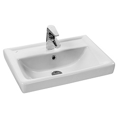 Раковина накладная Акватон Тигода 55 мини белая