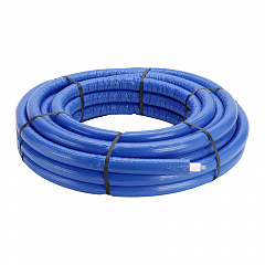 Труба многослойная Viega 25 x 2,8, PE-Xc/Al/PE-Xc в изоляции 9 мм, синяя, модель 4705.5