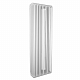 Стальной трубчатый радиатор отопления КЗТО РС 5, пятитрубный, 1500 9 секций