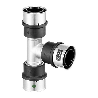 Тройник Viega SmartPress 25 x 16 x 16, модель 6718