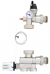 Насосно-смесительный блок Termica UFH расстояние 130 мм , без насоса