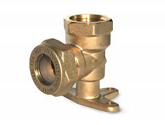 Угольник Stahlmann с креплением 15х1/2