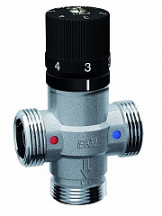 Вентиль термостатический FAR 3/4 НР, Тmax 95 C