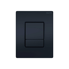 Панель смыва Акватек Черная матовая для INSP-0000002 Pneumo N