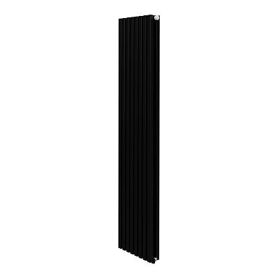 Стальной трубчатый радиатор отопления Royal Thermo Shift Q30 VC2180 - 08 секций RAL9005m (черный)