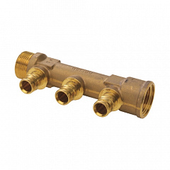 Коллектор Uponor Q E КОЛЛЕКТОР 3/4 НР/ВР, 4X16 Ц/Ц35ММ