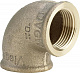 Отвод Viega 90 бронза Rp-резьба 3090 2 1/2 x 2 1/2 321796