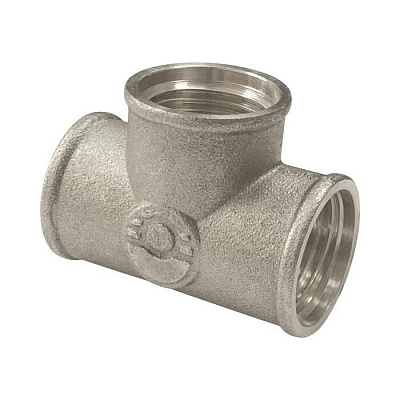 Тройник Valfex никелированный переходной ВР 1х1/2х1