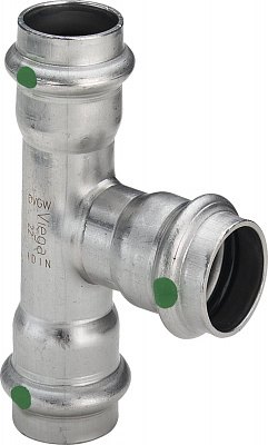 Тройник Viega 54 х 54 х 54 мм, Sanpress Inox, модель 2318