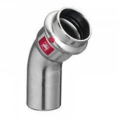 Отвод-вставка Viega Prestabo 45 гр. НВ 15 мм, модель 1126.1