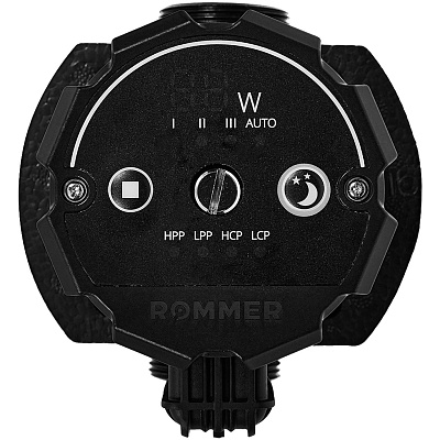 Циркуляционный насос Rommer частотный PROFI EVO 25/60-130 с гайками и теплоизоляцией