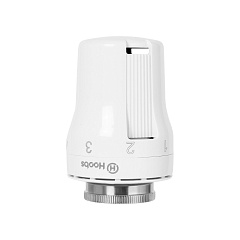 Термоголовка HOOBS M30 x 1,5, жидкостная, белая.