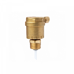 Воздухоотводный клапан TECE автоматический с запорным клапаном, нехромированный, 1/2