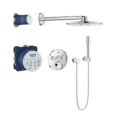 Душевая система Grohe SmartControl с душевым гарнитуром и верхним душем Rainshower 310, хром 34709000