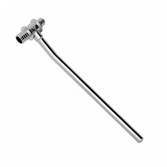 Тройник KAN-therm Push латунный с трубкой 15 мм (L=750мм), 32х4,4/32х4,4