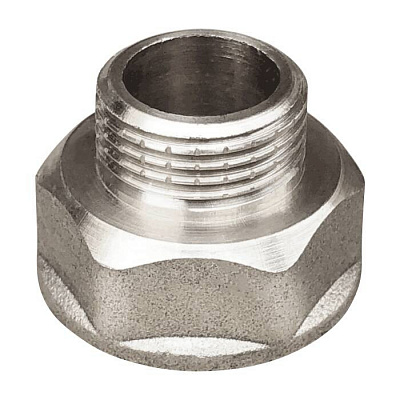 Переходник Valfex никелированный ВР 3/8 - НР 1/4