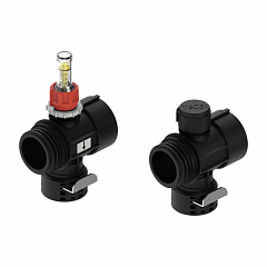 Модули подающей и обратной линии TECE TECEfloor пластикового промышленного коллектора